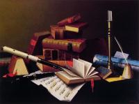 William Michael Harnett - Music and literature